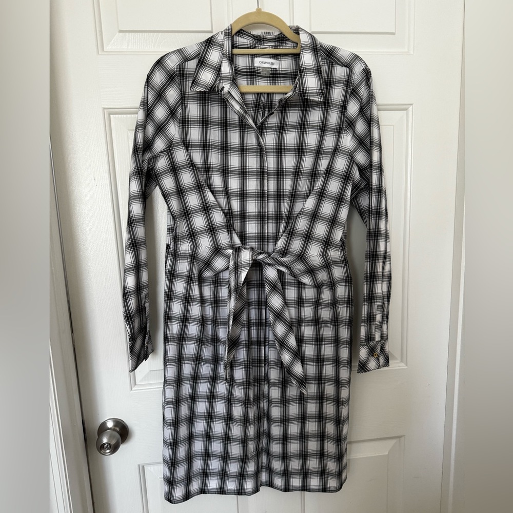 Calvin Klein shirt dress